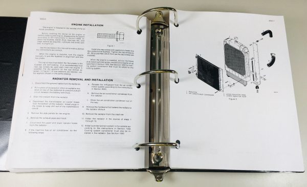 Lot Case W20B Wheel Loader Service Parts Manuals Catalog Repair Shop Binder - Image 5