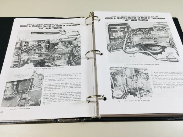 Case 630 Series 631 632 640 641 Tractor Factory Service Repair Shop Manual - Image 6