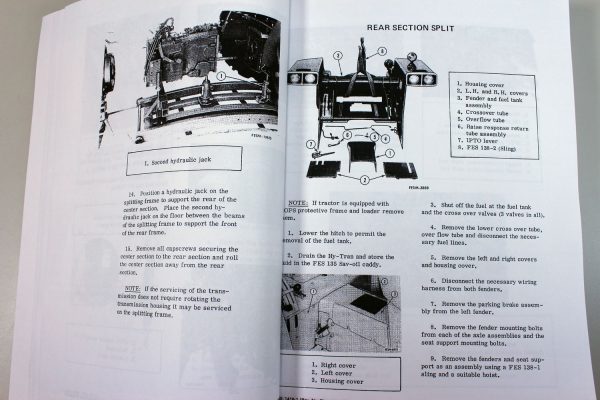 Service Shop Repair Manual 454 464 484 International Farmall Tractor Workshop - Image 6