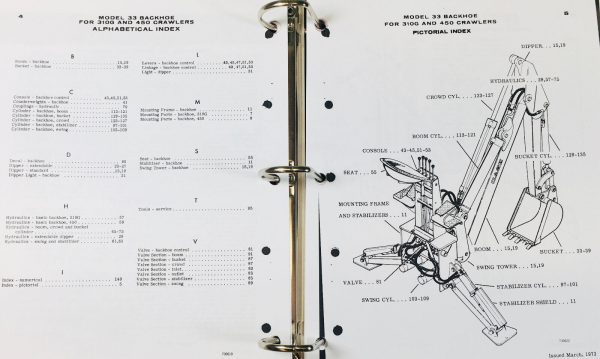 Case 33 Backhoe 450 Crawler Loader Dozer 207 Diesel Engine Service Parts Manual - Image 12