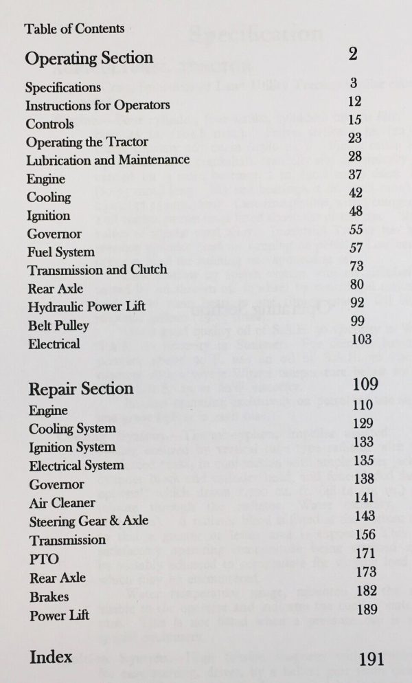 Ford Fordson Super Major Tractor Service Repair Manual Parts Operators Set Book - Image 6
