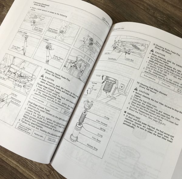 Kubota L2850Gst L3250 Tractor Service Manual Repair Shop Technical Book Workshop - Image 10