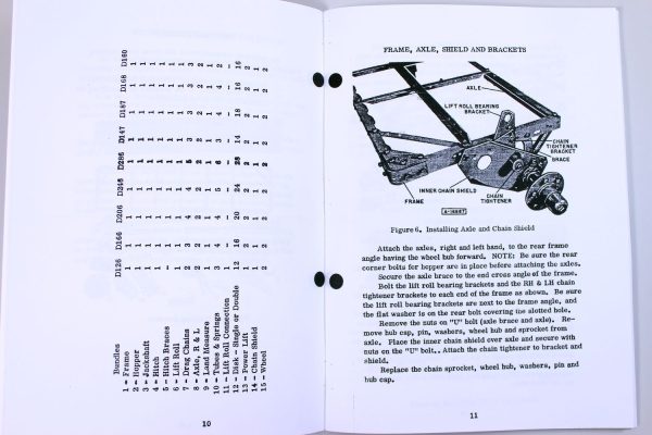 Case D Series Plain Grain Drill Owners Operators Manual Book Maintenance - Image 3