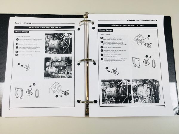 Ford 1100 Tractor Service Operators Parts Manual Supplement Set Repair Shop Book - Image 4