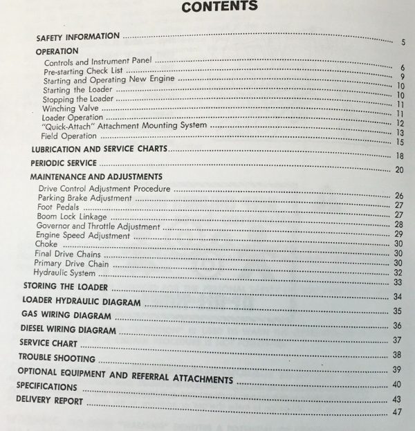 Sperry New Holland L-445 Skidsteer Loader Parts Catalog Operators Manual Set - Image 4