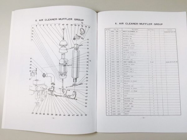 Kubota L260 Tractor Parts Assembly Manual Catalog Exploded Views Numbers - Image 5