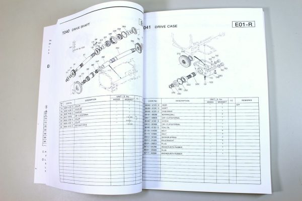 Kubota M5950 Tractor Parts Assembly Manual Catalog Exploded Views Numbers - Image 8