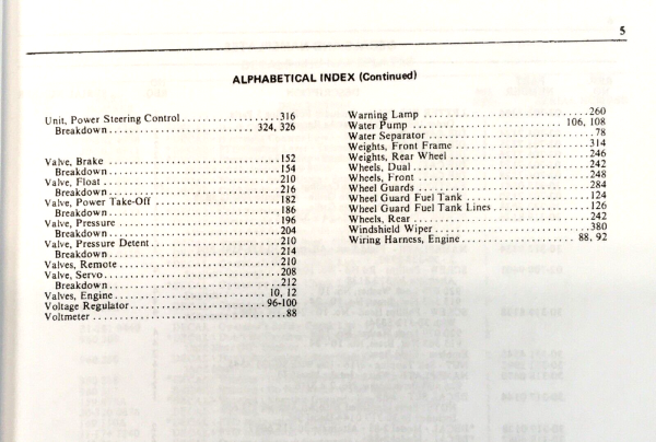 White 2-85 Field Boss Tractor Parts Operators Manual Set Owners Catalog Book - Image 5