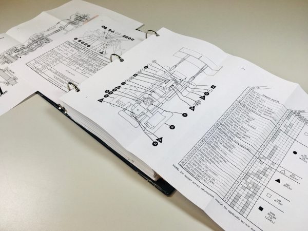 Case 480B 480Ck Series B Tractor Loader Backhoe Service Manual In Binder - Image 7