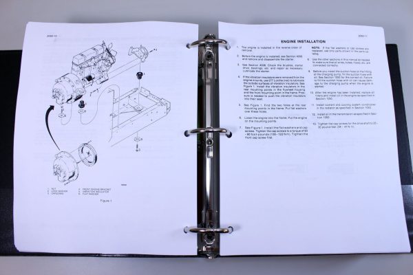 Case 450B Crawler Loader Bull Dozer Service Repair Manual Technical Shop Binder - Image 5