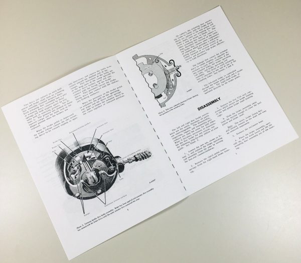 Farmall International Super M-Ta 606 2606 Tractor Brake Service Manual Repair - Image 3