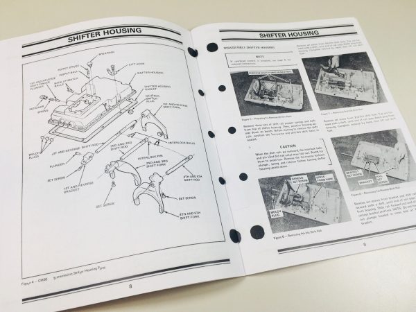 Dana Corp 6052A 6052B 6052C 6252A 5 Speed Spicer Transmission Service Manual - Image 3