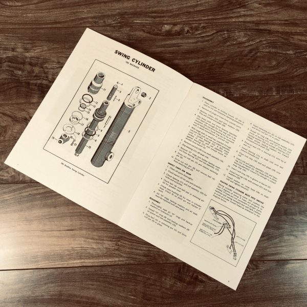 Massey Ferguson 185 210 Backhoe Service Manual Repair Shop Technical Workshop - Image 3