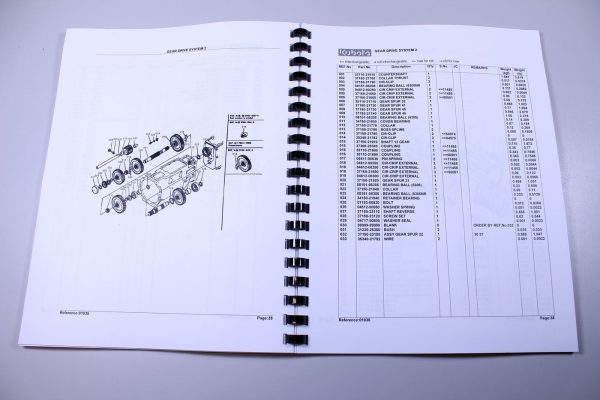 Kubota L245Dt Tractor Parts Assembly Manual Catalog Exploded Views Numbers - Image 3