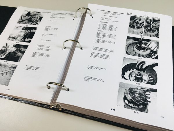 Case 752 Roller Deutz Engine Service Technical Manual Repair Shop In Binder - Image 12