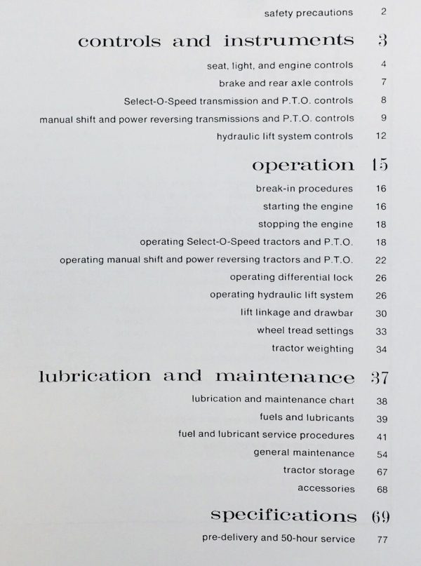 Ford 3500 4500 Backhoe Loader Tractor Service Operator Parts Manual Shop Set - Image 9