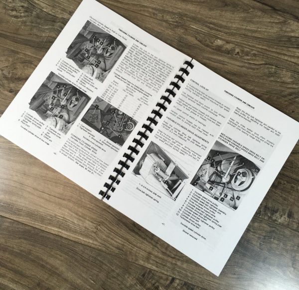 International 815 Combine Chassis Service Parts Manual Set Repair 0-8000 D414 - Image 9