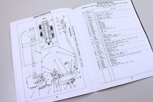 Tractomotive Ts-5 Tracto Shovel Allis Chalmers Parts & Instruction Manual Book - Image 7