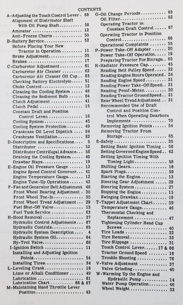 1953-1955 Ford Naa Golden Jubilee Tractor Operators Manual Owners Maintenance - Image 3