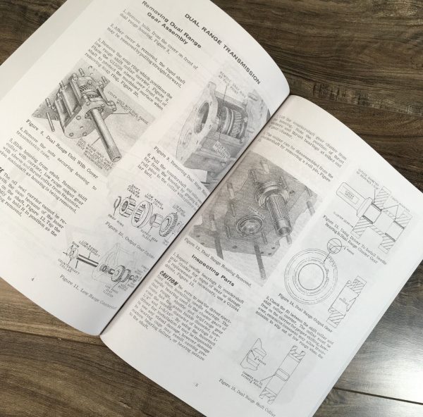 Case 430 Draft-O-Matic Tractor Service Manual Repair Shop Technical Workshop - Image 9