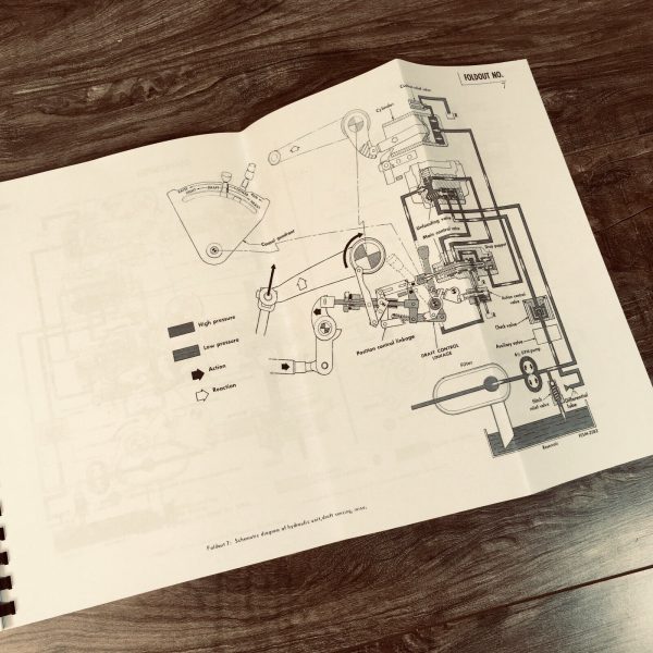 Farmall International I-544 2544 Tractor Service Chassis Manual Shop - Image 9