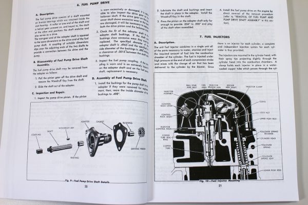 Set Allis Chalmers Hd 5 Hd5 Crawler Tractor Service Repair Manual Parts Catalog - Image 6