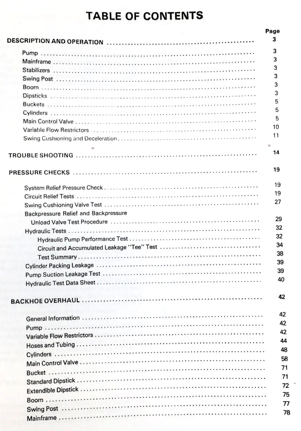 Ford 420 515 Tractor 735 Loader 765 Backhoe Service Parts Operators Manual Set - Image 5