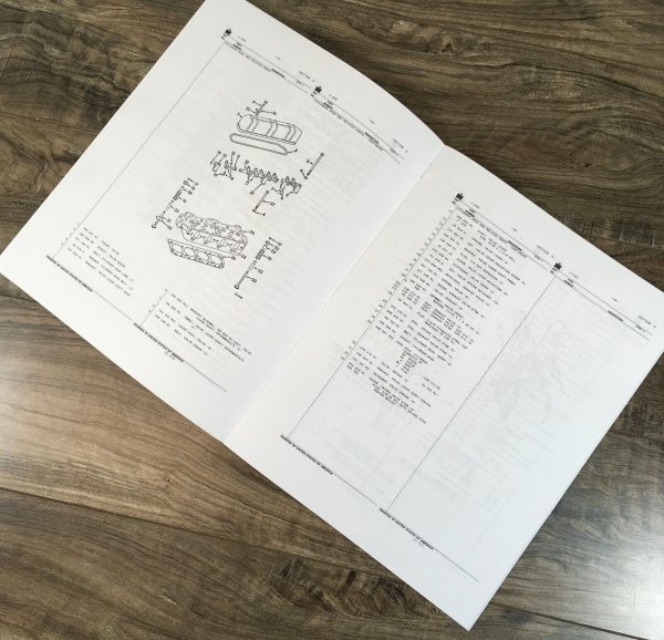 International C200 4 Cyl.Gas Engine Service Parts Manual Set For 544 574 Tractor - Image 6