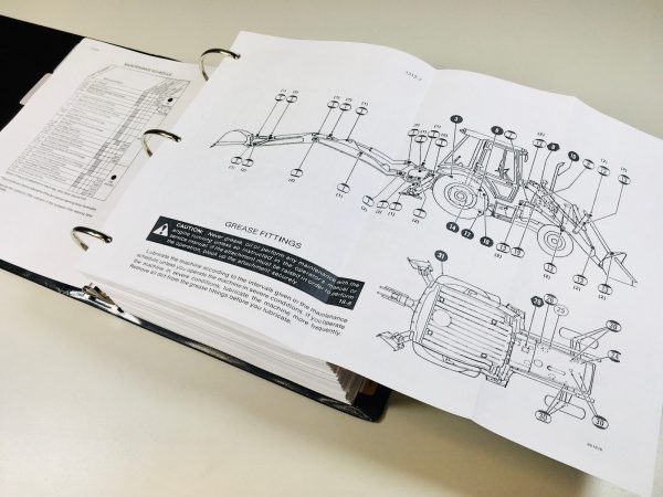 Case 580K Phase 1 Tractor Loader Backhoe Service Repair Manual Shop Book - Image 6