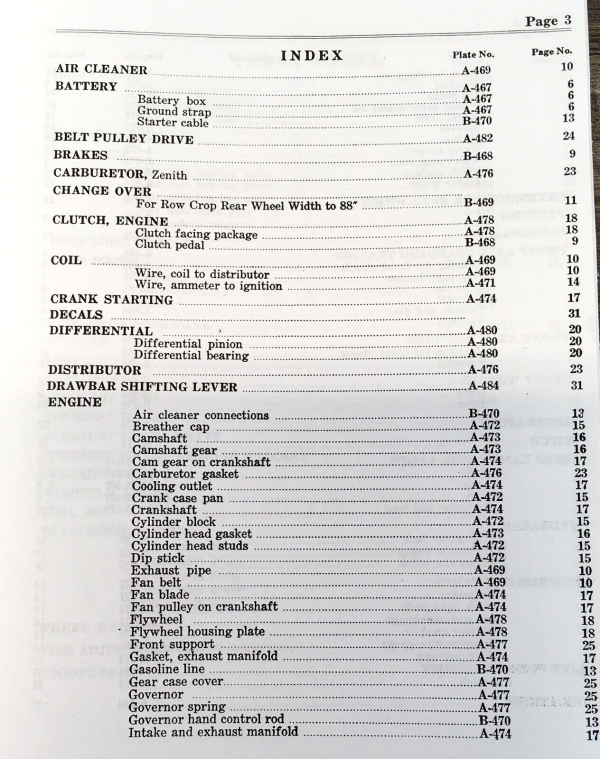 Co-op E5 Tractor Parts Manual Catalog Book Assembly Schematics Exploded Views - Image 2