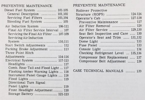 Case 2670 Tractor Operators Owners Manual - Image 3