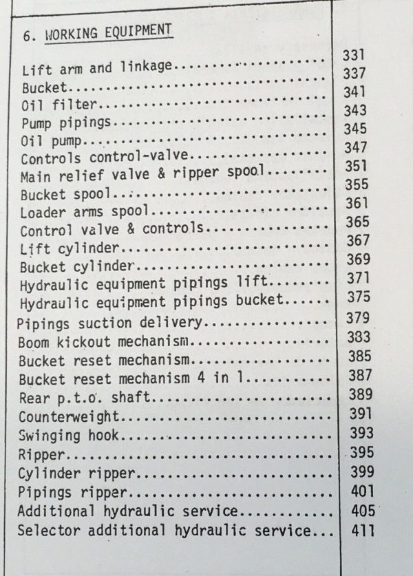 Massey Ferguson 500C Crawler Loader Parts Manual Catalog Book Assembly Schematic - Image 8