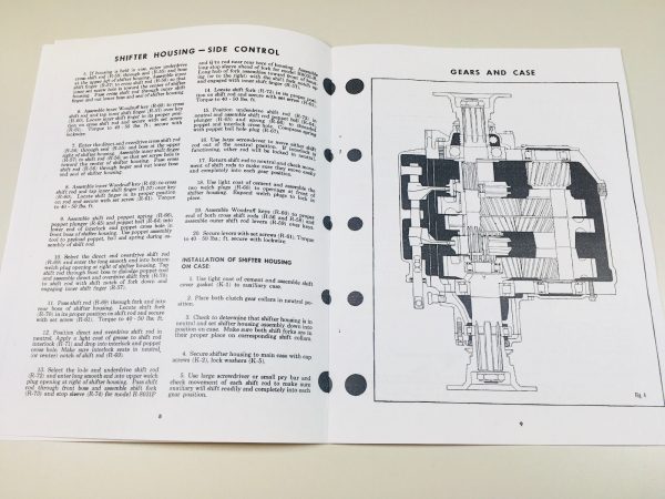 Dana Corp R8000 3 Speed Spicer Transmission Service Manual R8031P R8031Q R8031R - Image 3