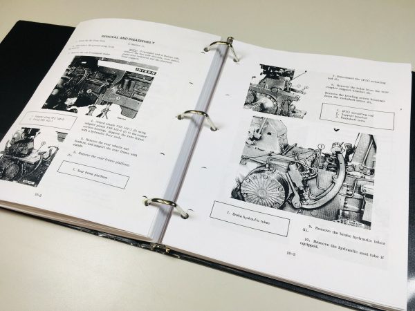 International 766 966 1066 1466 1468 Hydro 100 Tractor Service Manual Shop Book - Image 9