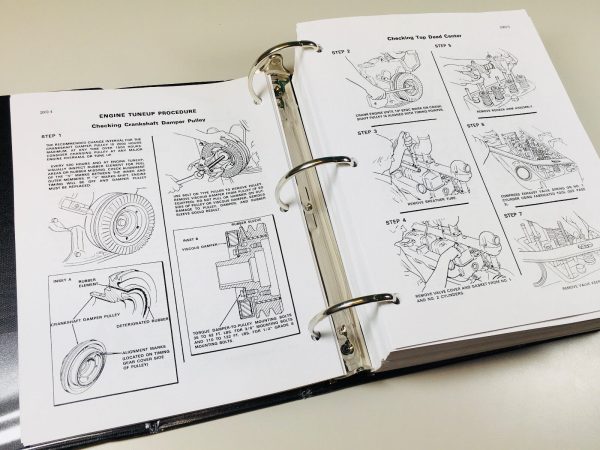 Case 1150C Crawler Loader Bull Dozer Service Parts Manual Shop Book Set - Image 6