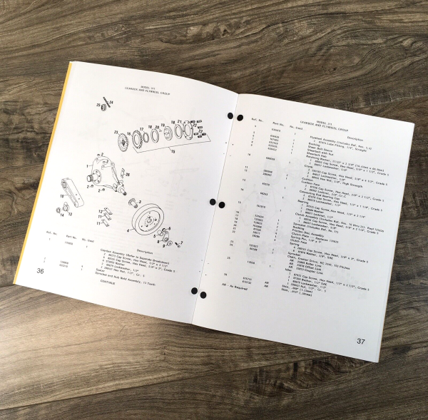 New Holland 311 Baler Parts Manual Catalog Book Assembly Schematic Exploded View - Image 4