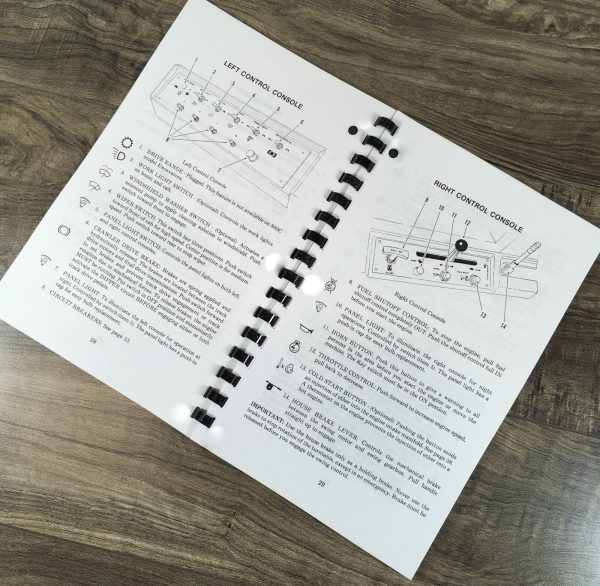 Case 880C Excavator Operators Manual Owners Book Maintenance SN 6205236-Up - Image 6