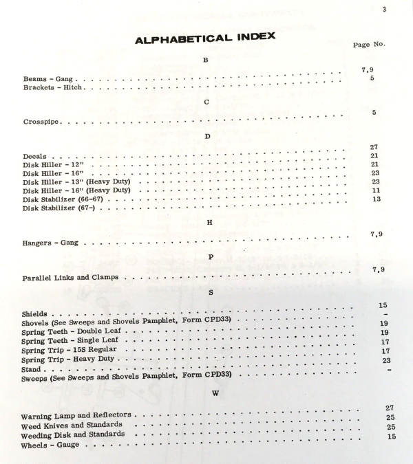 Case 946 Series Cultivator Rear Mounted Parts Manual Catalog Book Assembly - Image 2