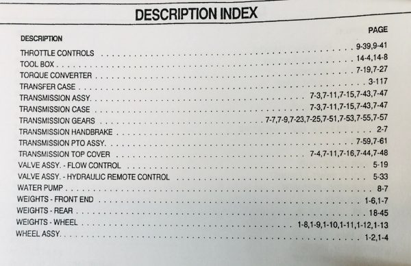 Ford 445A 545A Tractor Loader Backhoes Parts Operators Manual Owners Catalog Set - Image 5