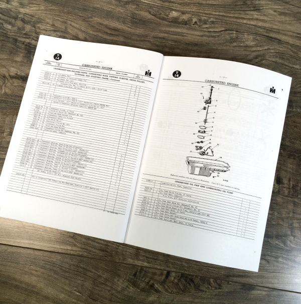 International T-14 TD-14 Crawler Tractor Parts Manual Catalog Assembly Schematic - Image 4