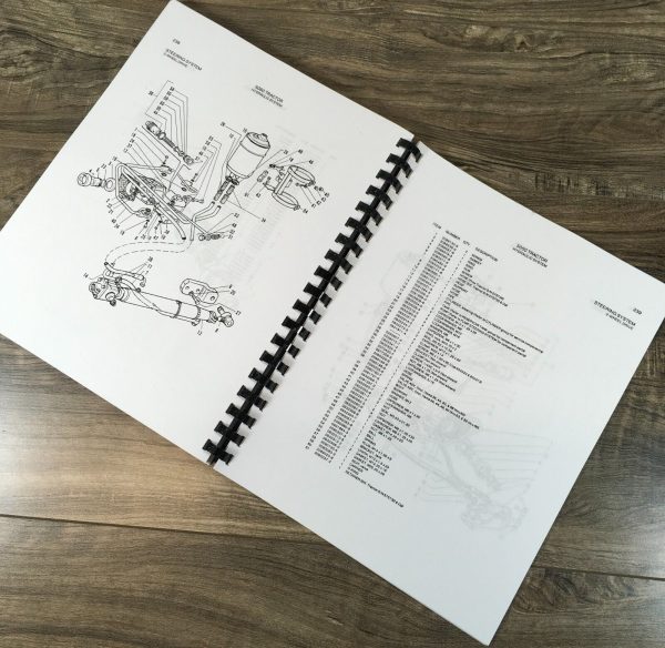 Allis Chalmers 5050 Diesel Tractor Parts Manual Catalog Book Assembly Schematics - Image 9