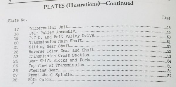 Massey Harris 101 Senior Tractor Service And Operators Manual Repair Technical - Image 5