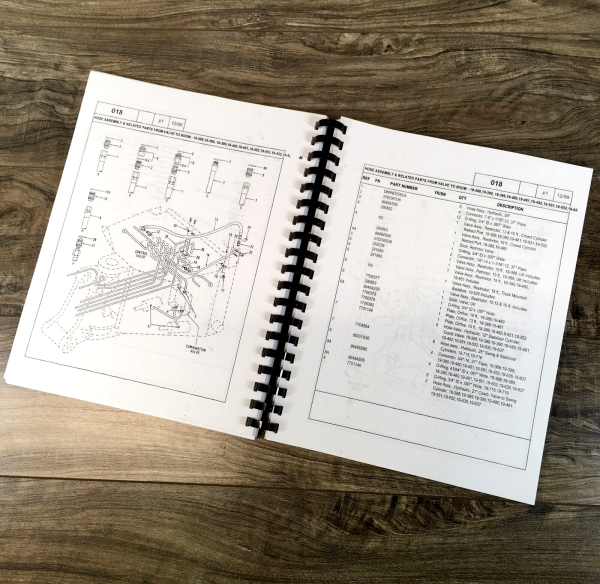 Ford 19-390 19-391 19-392 19-393 19-395 19-396 19-397 Backhoe Parts Manual - Image 8