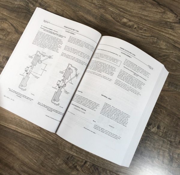 International TD25-B & TD-30 Crawler Tractor Service Manual Set Repair Shop Book - Image 8