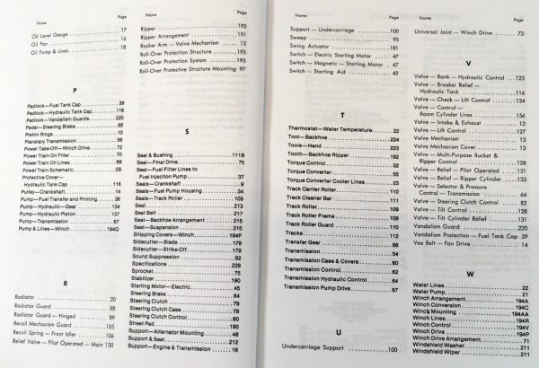 Parts Manual For Caterpillar 931B Track Loader Powered By 3204 Engine 29Y1-99999 - Image 4