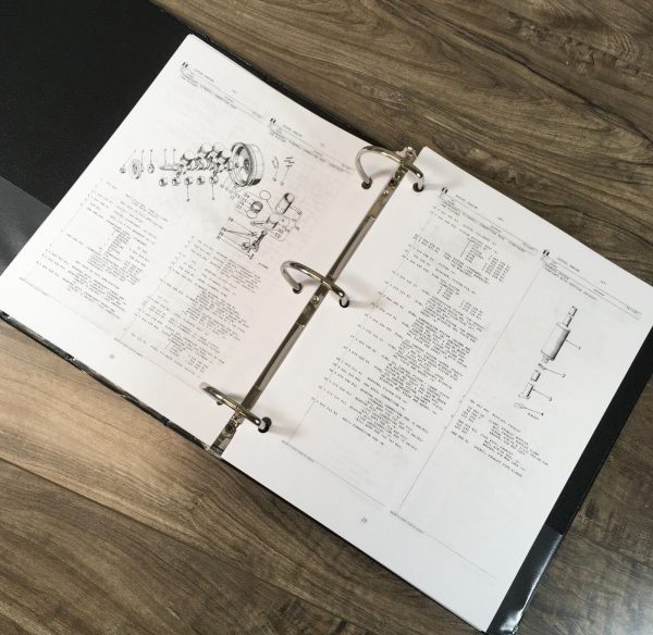 Farmall International 424 2424 Tractor Service Parts Catalog Manual Set Repair - Image 8