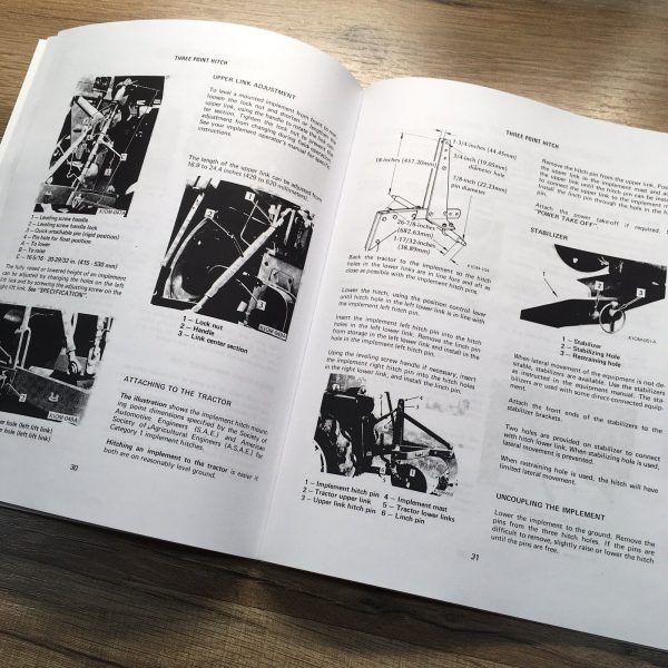 Ih International 284 Gas Diesel Tractor Parts Operators Manual Set Owners Books - Image 7