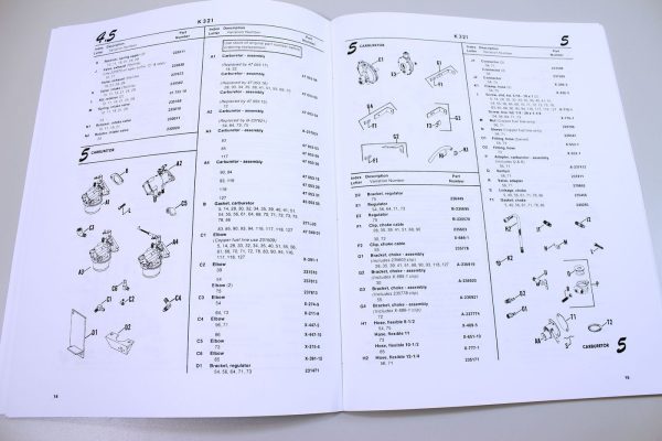 Kohler K321 14Hp Engine Specs 6006-60364 Parts Catalog Manual #Tp-691-A - Image 5