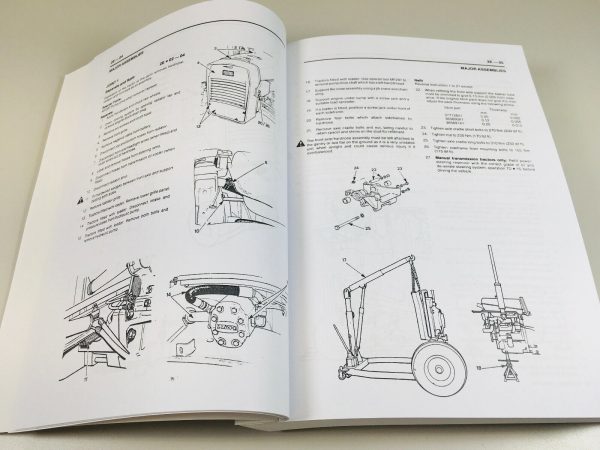 Massey Ferguson 30E 40E Tractor Workshop Service Repair Manual Technical Book - Image 3