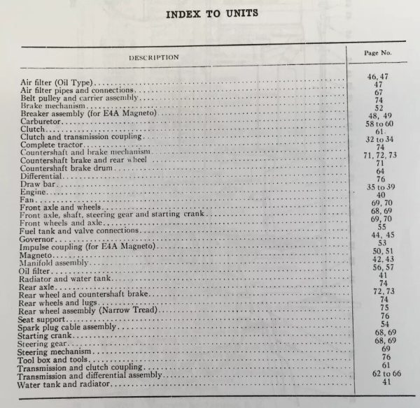 McCormick Deering Farmall F-20 Tractor Service Parts Manual Set Repair Catalog - Image 4